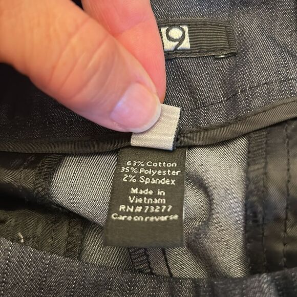 Apt. 9 Denim mid rise capri jeans  Size 8 New - Picture 10 of 11